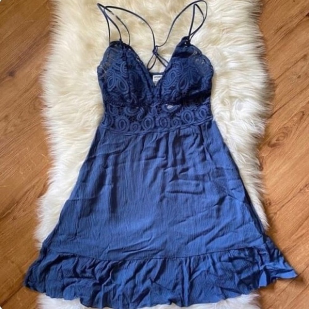 Victoria’s Secret Pink crochet dress XS